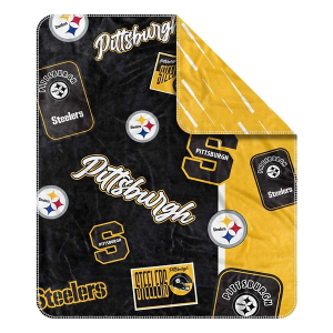 Logo Brands Pittsburgh Steelers Dream Weave Throw