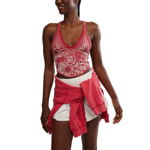 Women's FP Movement Daydream Scoop Neck Tank Top M/L Cranberry