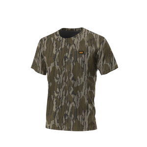 Men's Muddy Outdoors DV8 Ambush T-Shirt Large Mossy Oak Bottomland