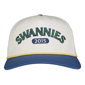 Kids' Swannies Bower Snapback Hat One Size White