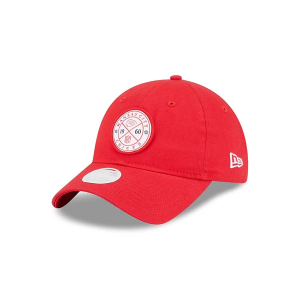 Women's Kansas City Chiefs New Era Bloom 9Twenty Adjustable Hat One Size Red
