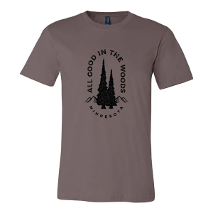 Men's Homeplace Apparel Minnesota All Good T-Shirt Small Brown