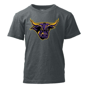 Minnesota State Mavericks Wes and Willy Blackout Kids' T-Shirt Small Castlerock