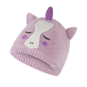 Kids' Millymook & Dozer Unicorn Beanie Small Light Lilac