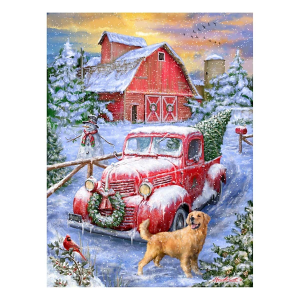 Springbok Holidays on the Farm 500 Piece Puzzle