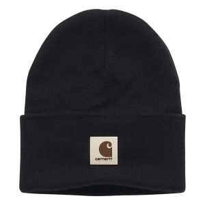 Carhartt Tonal Patch Knit Beanie Toddler Toddler Caviar Black