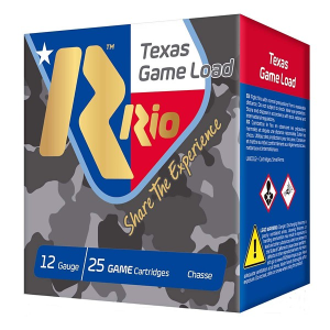 Rio Ammunition Texas Game Load 12 Gauge Shotshells