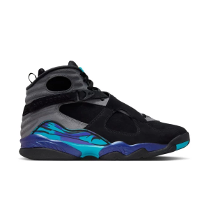 Men's Air Jordan 8 Retro "Aqua" Sneakers 13 Regular Black/Multi/Color/Multi/Color