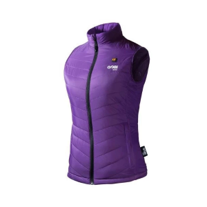 Women's GOBI Heat Dune Heated Vest Large Plum