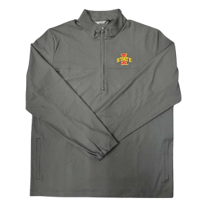 Iowa State Cyclones TravisMathew Wanderlust 1/4 Zip Medium Black