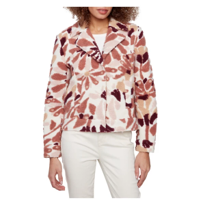 Women's Charlie B Clocked Moto Jacket XLarge Cabernet
