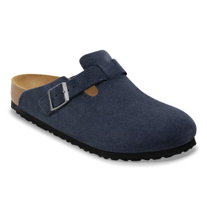 Adult BIRKENSTOCK Boston Casual Clogs Narrow 38 New Navy