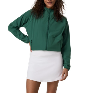 Women's Vuori Renew Trainer Rain Jacket XLarge Viridian