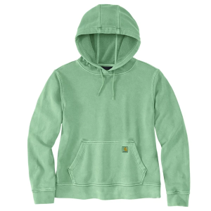 Women's Carhartt Relaxed Fit Midweight Garment Dyed French Terry Hoodie Medium Seabrook