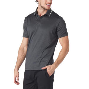 Men's Glyder Power Fade Polo Large Black