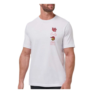 Utah Utes TravisMathew Playoffs 2.0 T-Shirt Large White