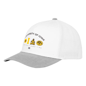 Iowa Hawkeyes TravisMathew Defensive Line Adjustable Hat One Size White