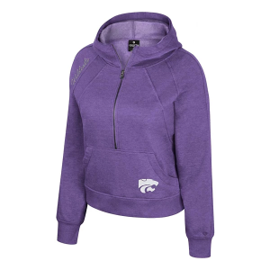 Kansas State Wildcats Colosseum Precipice 1/4 Zip Large Purple
