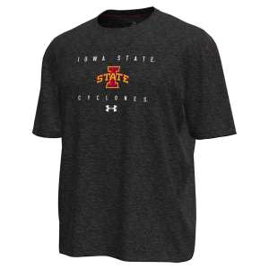 Iowa State Cyclones Under Armour Gameday Motion T-Shirt Small Black/Cardinal