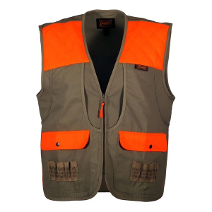 Men's Gamehide Shelterbelt Hunting Vest 4XLarge Khaki/Blaze Orange