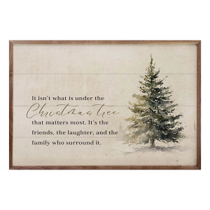 Kendrick Home Under The Christmas Tree Print