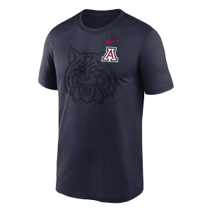 Arizona Wildcats Nike Shadow Logo T-Shirt 2XLarge Navy
