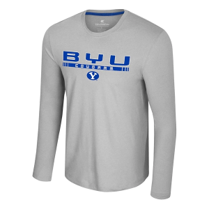 BYU Cougars Colosseum Mac T-Shirt 2XLarge Ash