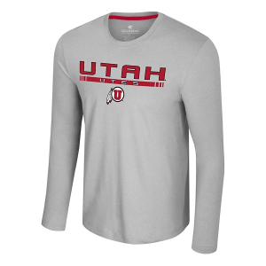 Utah Utes Colosseum Mac T-Shirt 3XLarge Ash