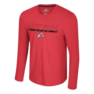 Utah Utes Colosseum Mac T-Shirt Large Red