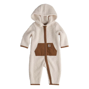 Carhartt Zip Front Sherpa Coverall Baby 6 mo. Turtledove