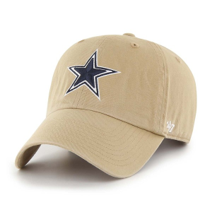 Dallas Cowboys 47 Brand Clean Up Adjustable Hat One Size Khaki
