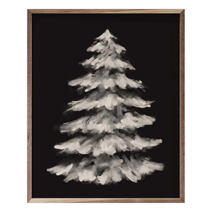 Kendrick Home Moody Christmas 2 Tree By Emily Wood Sign