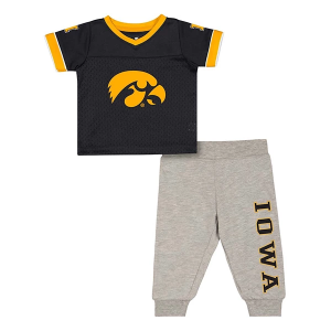 Colosseum Baby Iowa Hawkeyes Nothing But The Hits Football Set