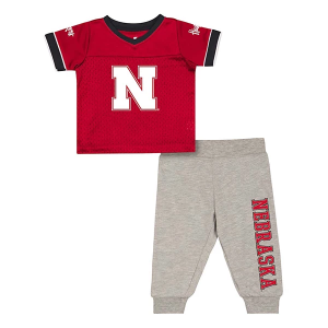Colosseum Baby Nebraska Cornhuskers Nothing But The Hits Football Set
