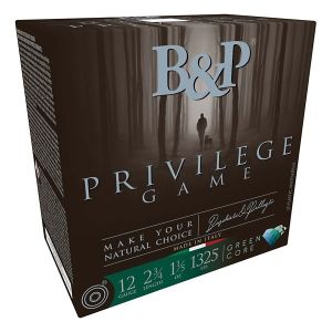 B&P Privilege Game Lead 12 Gauge Shotshells