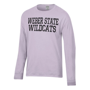 Weber State Wildcats Gear For Sports Third Rock ComfortWash T-Shirt Small Future Lavender