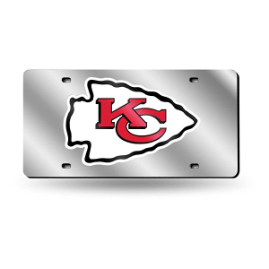 Rico Industries Kansas City Chiefs Laser Cut Tag License Plate