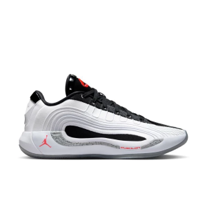 Adult Jordan Luka 4 "White Cement" Basketball Shoes M7.5/W9 Regular White/Bright Crimson/Black/Wolf Grey