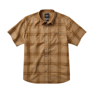 Men's 5.11 Wyatt Button Up Shirt Medium Coyote Plaid