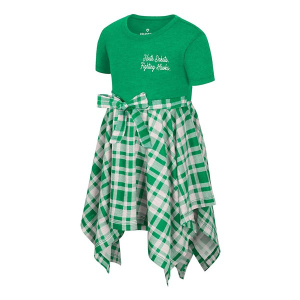 Colosseum Toddler North Dakota Fighting Hawks Marceline Plaid Dress