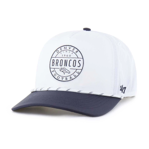 Denver Broncos 47 Brand Suburbia Hitch Adjustable Hat One Size White