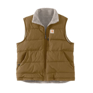 Women's Carhartt Reversible Relaxed Fit Vest 3X Oak Brown