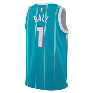 Charlotte Hornets Lamelo Ball #1 Nike 2022 Icon Edition Swingman Jersey 2XLarge Teal
