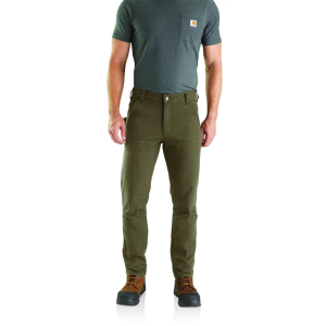 Men's Carhartt Slim Tapered Rugged Flex Duck Double-Front Dungaree Work Chino Pants 37 Tropez