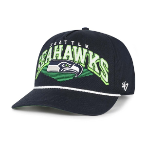 Seattle Seahawks 47 Brand Pomona Rope Adjustable Hat One Size Navy