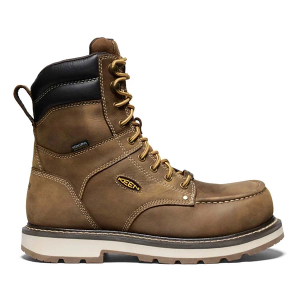 Men's KEEN Cincinnati 90 Degree 8" Carbon Fiber Toe Work Boots Outdoor 11.5 Belgian/Sandshell