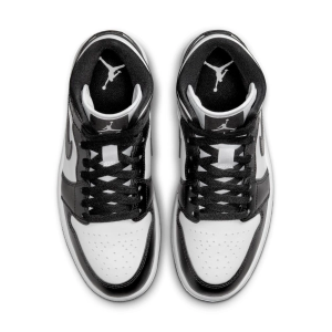 Women's Air Jordan Jordan 1 Mid Sneakers 12 Regular White/Black-White