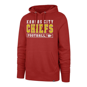 Kansas City Chiefs 47 Brand Game Plan Hoodie Medium Red
