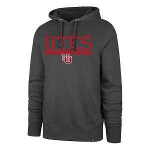 Utah Utes 47 Brand Hoodie 2XLarge Charcoal