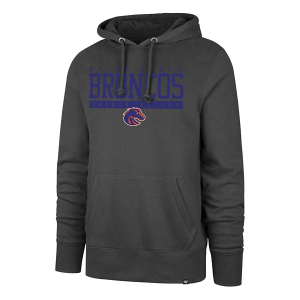Boise State Broncos 47 Brand Hoodie XLarge Charcoal